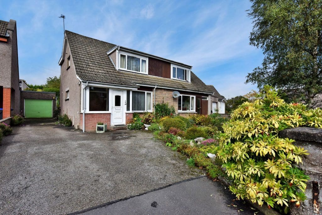 Image of a property in Aberdeenshire requiring updating.