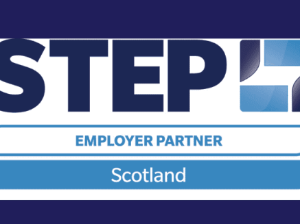 Image of STEP logo which is the Society of Estate and Trust Practictioners.